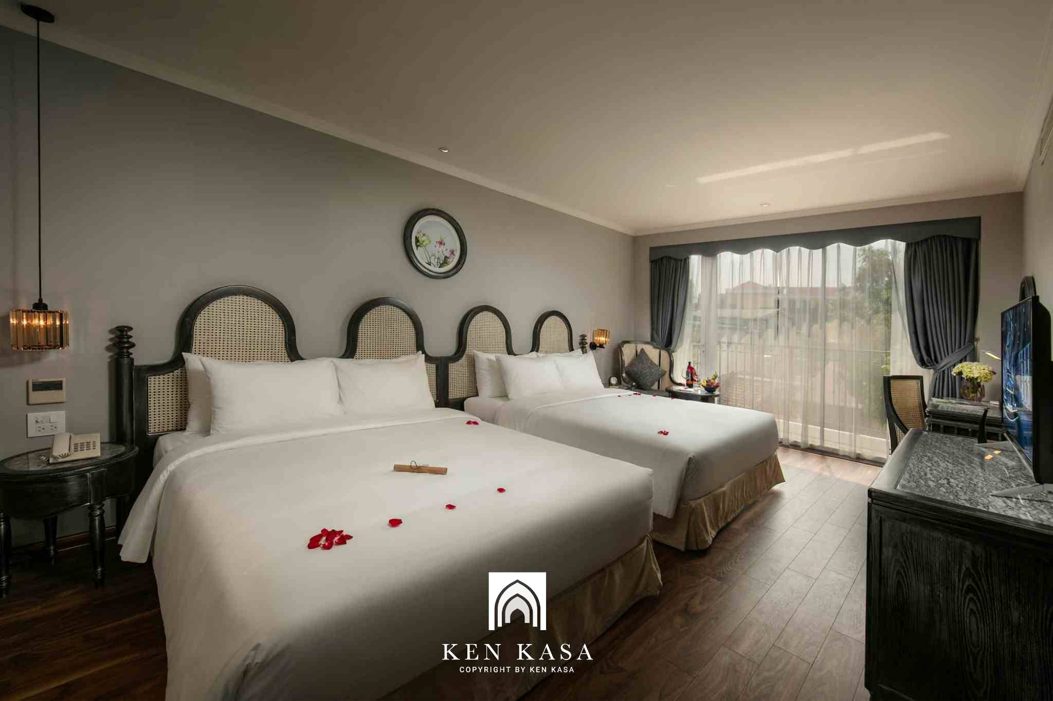 Kh&ocirc;ng gian ph&ograve;ng Family with Balcony